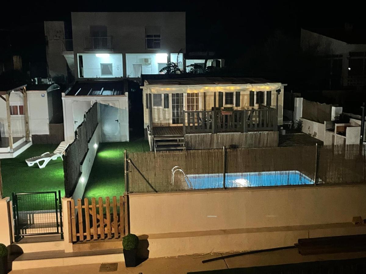 Chalet-Home Familiar "Cal India" "Pet Friendly" Sant Carlos de la Ràpita Exteriör bild