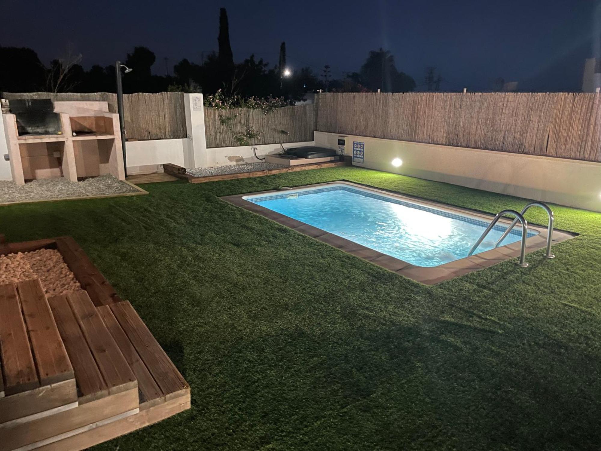 Chalet-Home Familiar "Cal India" "Pet Friendly" Sant Carlos de la Ràpita Exteriör bild
